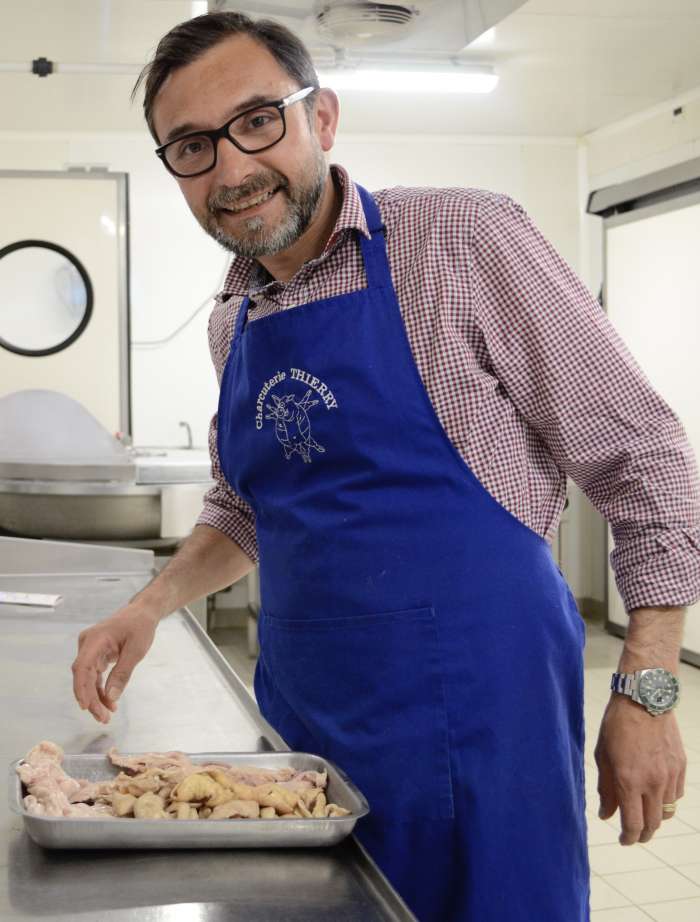 Christophe Thierry, maitre charcutier